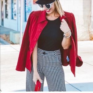 CAbi 3906 Spencer Jacket Blazer Paprika Red Size Large